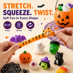 30PCS Halloween Mochi Squishy Toys